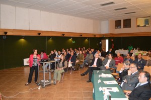 Durante la presentación de la Directora Regional Ivette Seguel