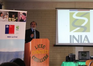 Ernesto Cisternas, Director del INIA, Región de Vaparaíso